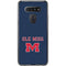 University of Mississippi Ole Miss Blue LG K51/Q51 Clear Case