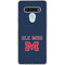 University of Mississippi Ole Miss Blue LG Stylo 6 Clear Case