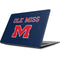 University of Mississippi Ole Miss Blue Apple MacBook Skin