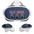 University of Mississippi Ole Miss Blue Meta Quest 3 Skin