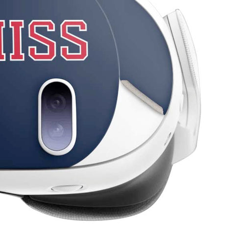 University of Mississippi Ole Miss Blue Meta Quest 3 Skin