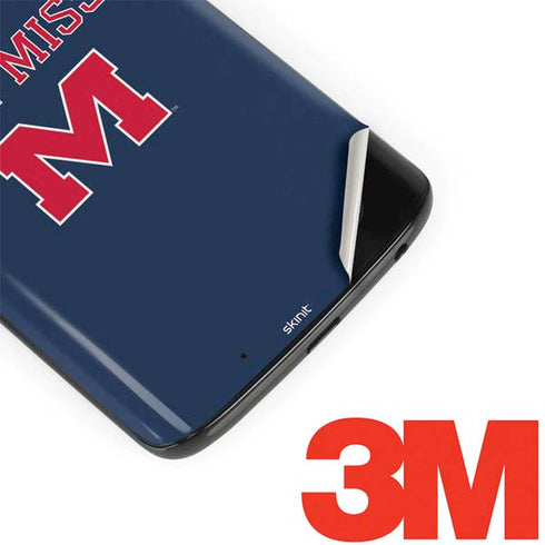 University of Mississippi Ole Miss Blue Moto G6 Skin