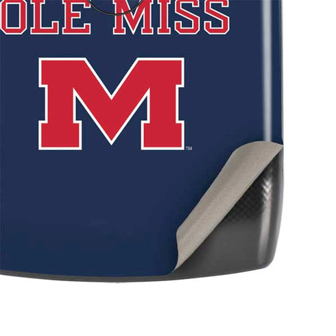 University of Mississippi Ole Miss Blue Motorola RAZR Skin