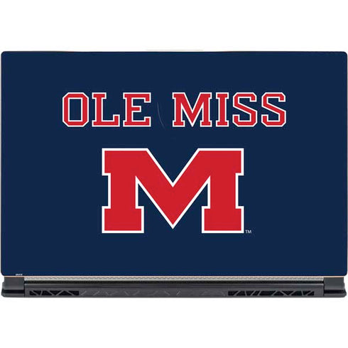 University of Mississippi Ole Miss Blue MSI GS65 Stealth Laptop Skin