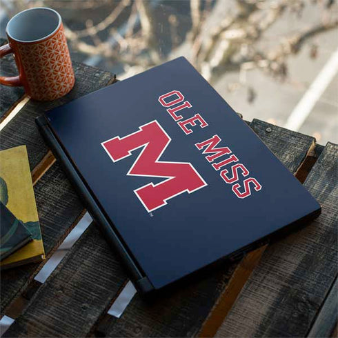 University of Mississippi Ole Miss Blue MSI GS65 Stealth Laptop Skin