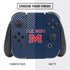 University of Mississippi Ole Miss Blue Nintendo Switch Bundle Skin