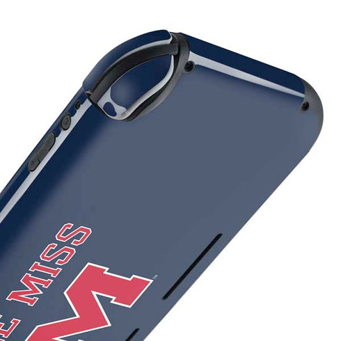 University of Mississippi Ole Miss Blue Nintendo Switch Lite Skin