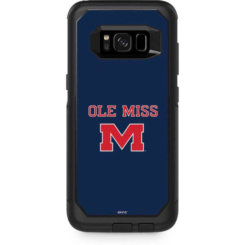 University of Mississippi Ole Miss Blue Otterbox Commuter Galaxy Skin