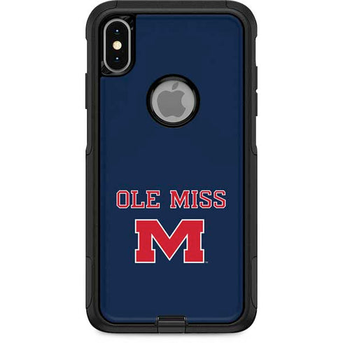 University of Mississippi Ole Miss Blue Otterbox Commuter iPhone Skin