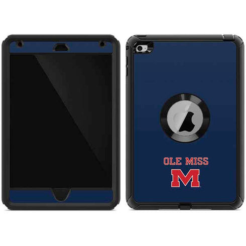 University of Mississippi Ole Miss Blue Otterbox Defender iPad Skin
