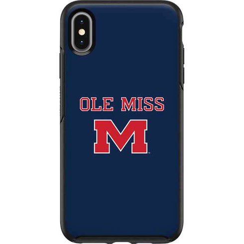University of Mississippi Ole Miss Blue Otterbox Symmetry iPhone Skin