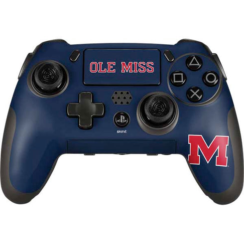 University of Mississippi Ole Miss Blue PlayStation Scuf Vantage 2 Controller Skin