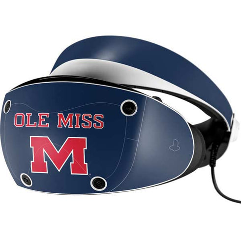 University of Mississippi Ole Miss Blue PlayStation VR2 Skin