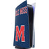 University of Mississippi Ole Miss Blue PS5 Console Skin