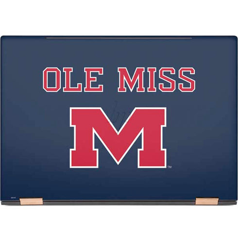 University of Mississippi Ole Miss Blue HP Spectre Skin