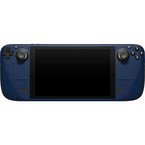 University of Mississippi Ole Miss Blue Steam Deck Handheld Gaming Computer Skin