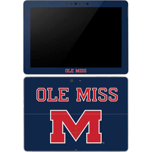 University of Mississippi Ole Miss Blue Surface Go Skin