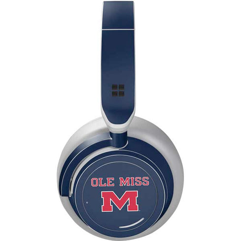 University of Mississippi Ole Miss Blue Surface Headphones Skin