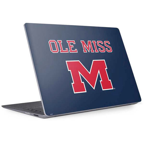 University of Mississippi Ole Miss Blue Surface Laptop 2 Skin