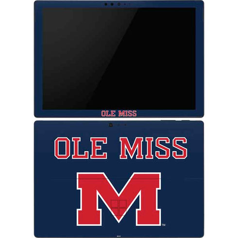 University of Mississippi Ole Miss Blue Surface Pro 6 Skin