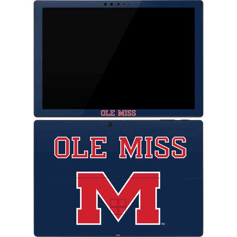 University of Mississippi Ole Miss Blue Surface Pro 7 Skin
