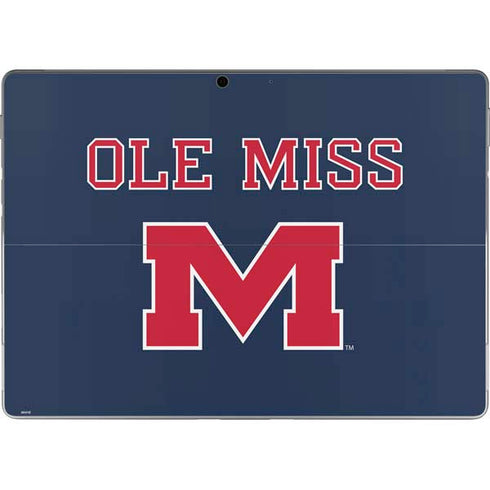 University of Mississippi Ole Miss Blue Surface Pro 8 Skin