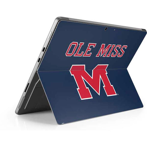 University of Mississippi Ole Miss Blue Surface Pro 8 Skin