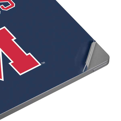 University of Mississippi Ole Miss Blue Universal Laptop 12in (9.8 x 6.8in) Skin