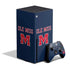 University of Mississippi Ole Miss Blue Xbox Series X Bundle Skin