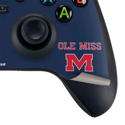 University of Mississippi Ole Miss Blue Xbox Series X Bundle Skin