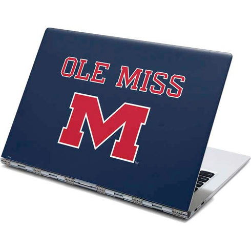 University of Mississippi Ole Miss Blue Yoga 910 2-in-1 14in Touch-Screen Skin