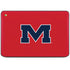University of Mississippi Ole Miss Logo Red HP Chromebook Skin