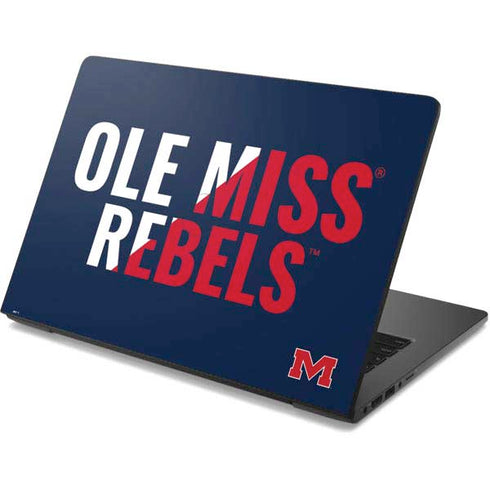 University of Mississippi Ole Miss Rebels Dell Chromebook Skin