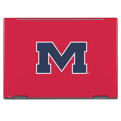 University of Mississippi Ole Miss Logo Red HP Envy Skin
