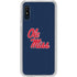 University of Mississippi Rebels Ole Miss Galaxy A10e Clear Case