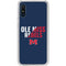 University of Mississippi Ole Miss Rebels Galaxy A10e Clear Case