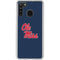 University of Mississippi Rebels Ole Miss Galaxy A21 Clear Case