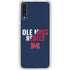 University of Mississippi Ole Miss Rebels Galaxy A50 Clear Case