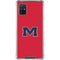 University of Mississippi Ole Miss Logo Red Galaxy A51 5G Clear Case
