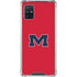 University of Mississippi Ole Miss Logo Red Galaxy A51 5G Clear Case