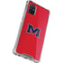 University of Mississippi Ole Miss Logo Red Galaxy A71 5G Clear Case
