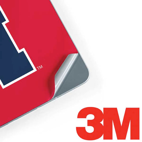 University of Mississippi Ole Miss Logo Red Galaxy Book 12in Skin