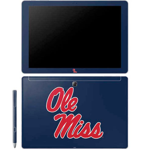 University of Mississippi Rebels Ole Miss Galaxy Book 12in Skin