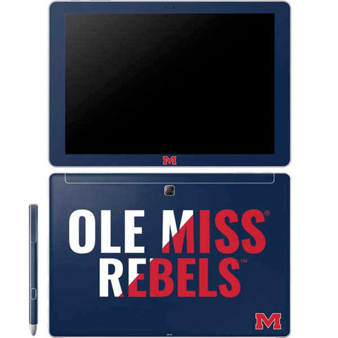 University of Mississippi Ole Miss Rebels Galaxy Book 12in Skin