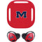 University of Mississippi Ole Miss Logo Red Galaxy Buds Pro Skin