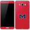 University of Mississippi Ole Miss Logo Red Galaxy J7 Skin