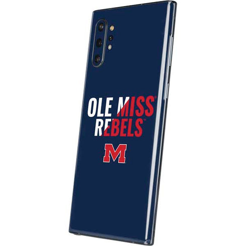 University of Mississippi Ole Miss Rebels Galaxy Note 10 Plus Skin