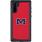University of Mississippi Ole Miss Logo Red Galaxy Note 10 Waterproof Case