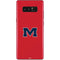 University of Mississippi Ole Miss Logo Red Galaxy Note 8 Skin
