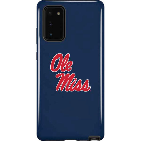 University of Mississippi Rebels Ole Miss Galaxy Note20 5G Pro Case